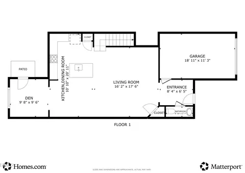 Floorplan - 1209 Citadel Ave, Durham, NC 27713 photo 2 of 3