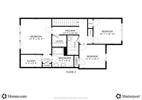 Floorplan - 1209 Citadel Ave, Durham, NC 27713 photo 1 of 3