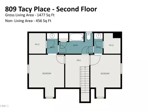 Floorplan - 809 Tacy Pl, Wake Forest, NC 27587 photo 3 of 3