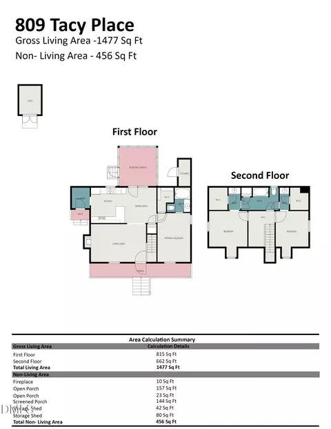 Floorplan - 809 Tacy Pl, Wake Forest, NC 27587 photo 1 of 3