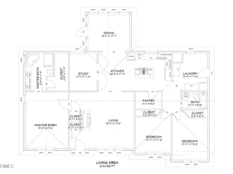 Floorplan - 2109 Harris Rd, Rougemont, NC 27572 photo 1 of 1
