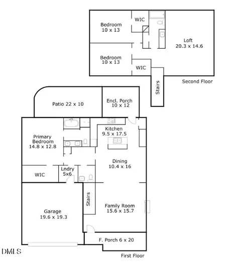 Floorplan - 2105 Pear Tree Ln, Durham, NC 27703 photo 1 of 1