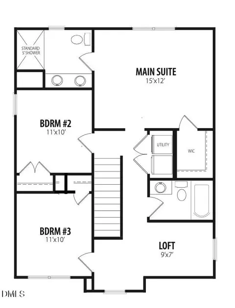 Floorplan - 216 Bullseye Ct, Middlesex, NC 27557 photo 1 of 1
