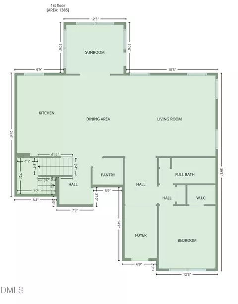 Floorplan - 829 Summit Crest Ct, Apex, NC 27523 photo 1 of 2