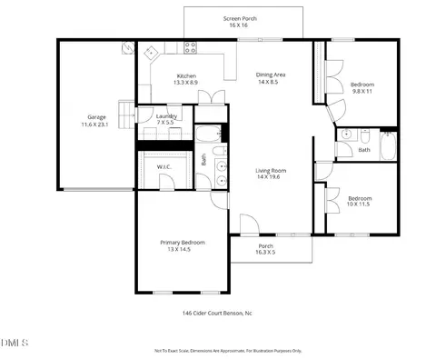 Floorplan - 146 Cider Ct, Benson, NC 27504 photo 2 of 2