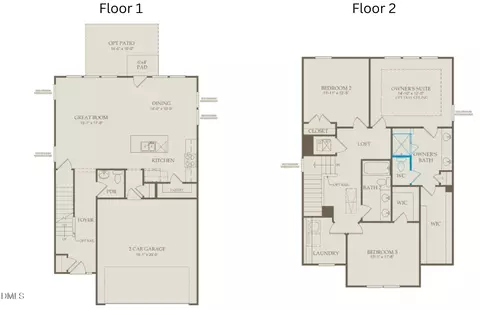 Floorplan - 1207 Jensen Rd, Durham, NC 27703 photo 1 of 1