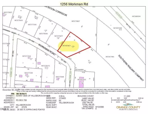 1256 Workman Rd, Hillsborough, NC 27278