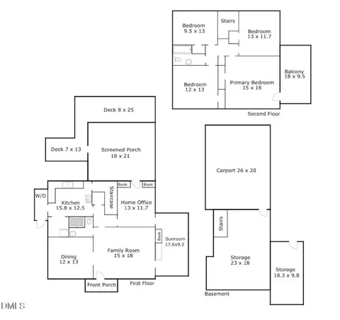 Floorplan - 1110 N Gregson St, Durham, NC 27701 photo 2 of 2