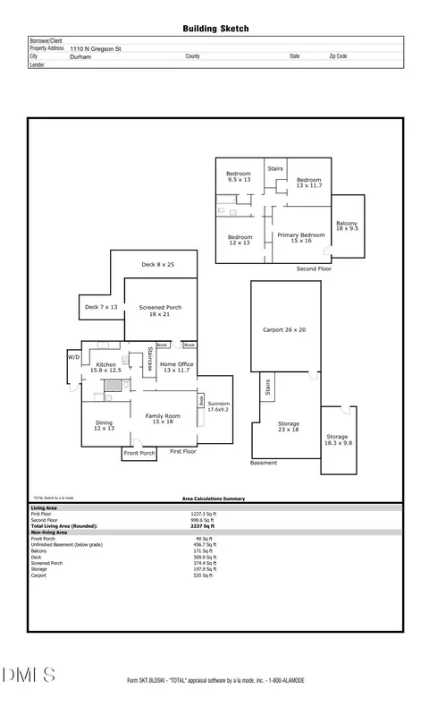 Floorplan - 1110 N Gregson St, Durham, NC 27701 photo 1 of 2