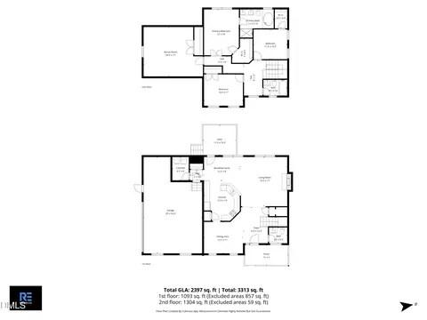 Floorplan - 27 Duchess Ct, Angier, NC 27501 photo 2 of 6