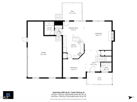 Floorplan - 27 Duchess Ct, Angier, NC 27501 photo 4 of 6