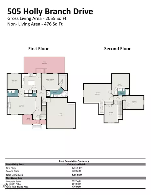 505 Holly Branch Dr, Holly Springs, NC 27540