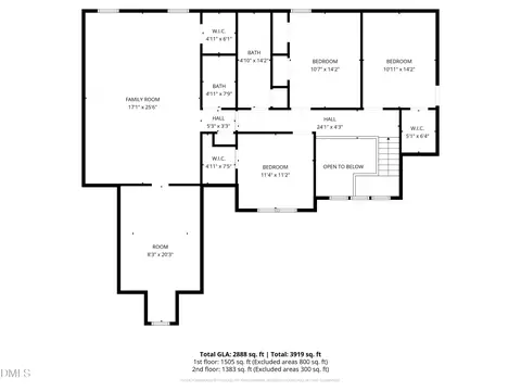 Floorplan - 403 Airedale Trl, Garner, NC 27529 photo 2 of 3