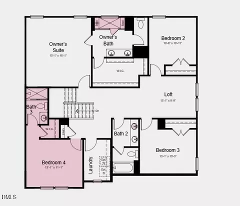 Floorplan - 237 Tidal Pool Way, Cary, NC 27519 photo 2 of 2