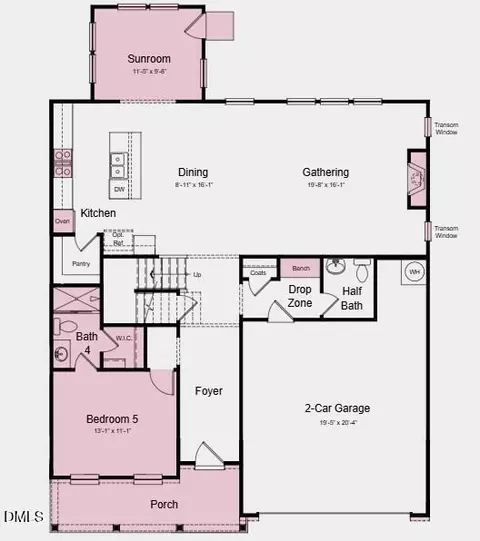 Floorplan - 237 Tidal Pool Way, Cary, NC 27519 photo 1 of 2