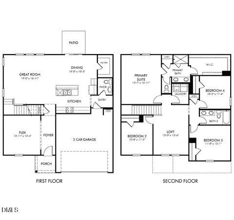 Floorplan - 106 Thistle Patch Pl, Angier, NC 27501 photo 1 of 1