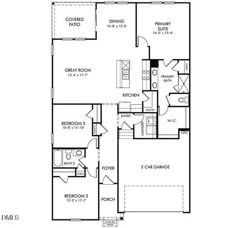 Floorplan - 92 Thistle Patch Pl, Angier, NC 27501 photo 1 of 1