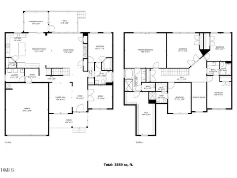 Floorplan - 2409 Water Front Dr, Willow Spring, NC 27592 photo 1 of 1