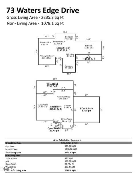 Floorplan - 73 Waters Edge Dr, Erwin, NC 28339 photo 1 of 1