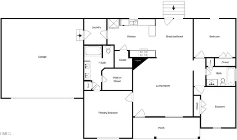 Floorplan - 205 Cider Ct, Benson, NC 27504 photo 1 of 1