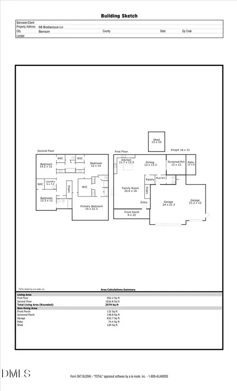 Floorplan - 68 Bodacious Ln, Benson, NC 27504 photo 1 of 2