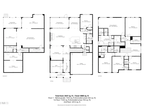 Floorplan - 1639 Padstone Dr, Apex, NC 27502 photo 1 of 4