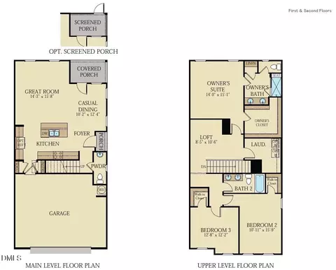 Floorplan - 219 Deercroft Dr, Apex, NC 27539 photo 1 of 1