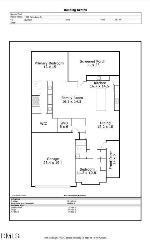 Floorplan - 1208 Farm Leaf Dr, Durham, NC 27703 photo 2 of 2