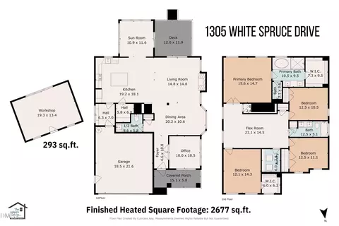 Floorplan - 1305 White Spruce Dr, Willow Spring, NC 27592 photo 1 of 1