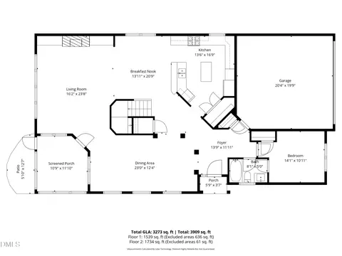 Floorplan - 715 Windy Peak Loop, Cary, NC 27519 photo 1 of 3