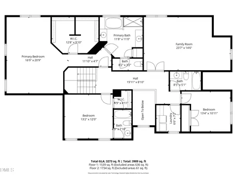 Floorplan - 715 Windy Peak Loop, Cary, NC 27519 photo 2 of 3