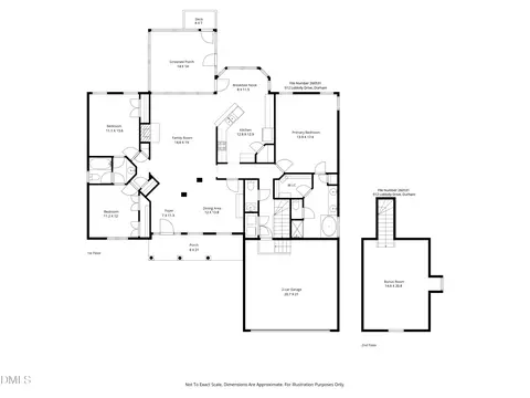 Floorplan - 512 Loblolly Dr, Durham, NC 27712 photo 1 of 1