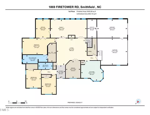 Floorplan - 1869 Firetower Rd, Smithfield, NC 27577 photo 1 of 2