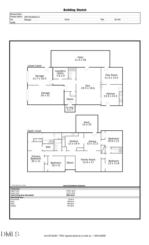Floorplan - 209 Windfield Ct, Raleigh, NC 27615 photo 1 of 1