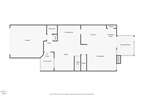 Floorplan - 109 Willow View Ln, Apex, NC 27539 photo 2 of 3