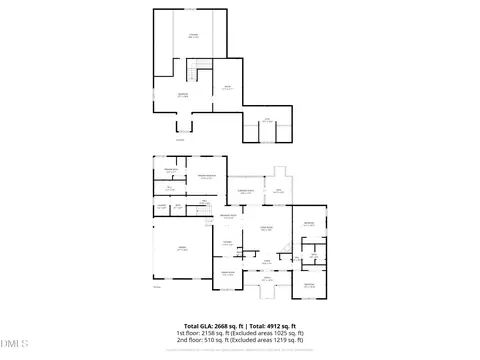 Floorplan - 7605 Double E Ct, Raleigh, NC 27613 photo 2 of 2