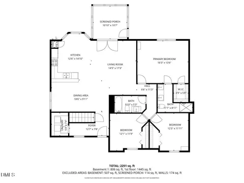 Floorplan - 3201 Venus Dr, Durham, NC 27703 photo 2 of 3