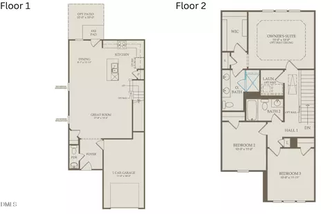 Floorplan - 1962 Dapple Dr, Willow Springs, NC 27592 photo 1 of 1
