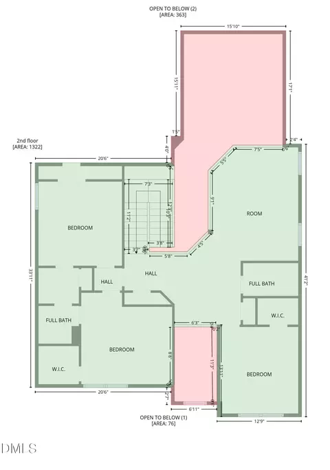 Floorplan - 4803 Marena Pl, Durham, NC 27707 photo 3 of 3