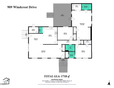 Floorplan - 909 Windcrest Rd, Durham, NC 27713 photo 1 of 1