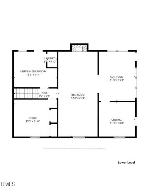 Floorplan - 1506 Baker Rd, Raleigh, NC 27607 photo 3 of 4