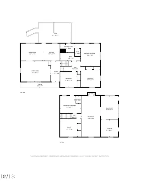 Floorplan - 1506 Baker Rd, Raleigh, NC 27607 photo 4 of 4