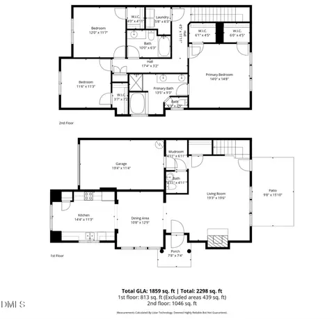 Floorplan - 9830 Precious Stone Dr, Wake Forest, NC 27587 photo 1 of 1