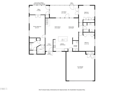 Floorplan - 3304 Abney Pl, Raleigh, NC 27607 photo 3 of 3