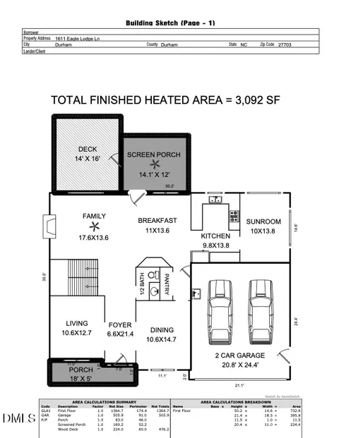 1611 Eagle Lodge Ln, Durham, NC 27703 photo 2