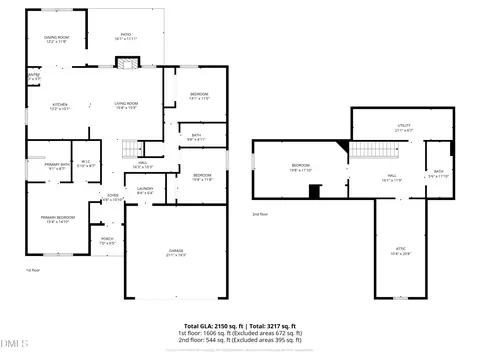Floorplan - 157 Ramsgate Dr, Clayton, NC 27520 photo 3 of 3