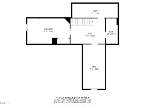 Floorplan - 157 Ramsgate Dr, Clayton, NC 27520 photo 2 of 3