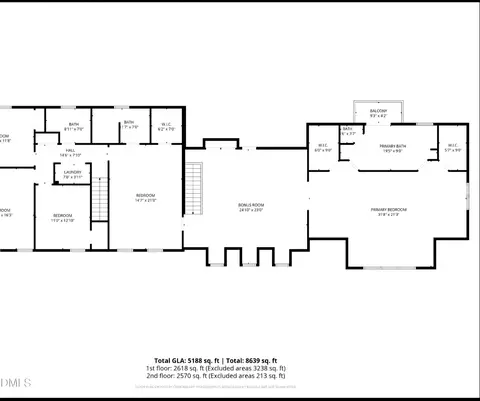 Floorplan - 5808 Devon Cir, Raleigh, NC 27604 photo 1 of 2
