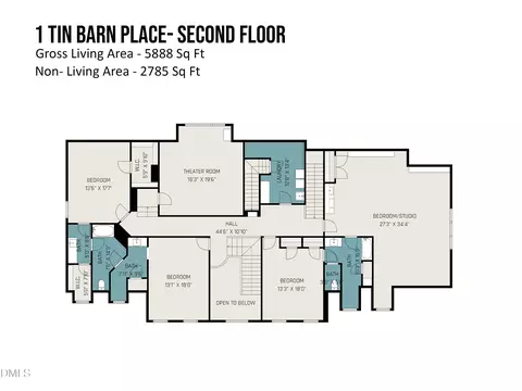 Floorplan - 1 Tin Barn Pl, Durham, NC 27705 photo 2 of 7