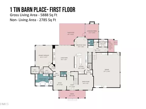 Floorplan - 1 Tin Barn Pl, Durham, NC 27705 photo 5 of 7